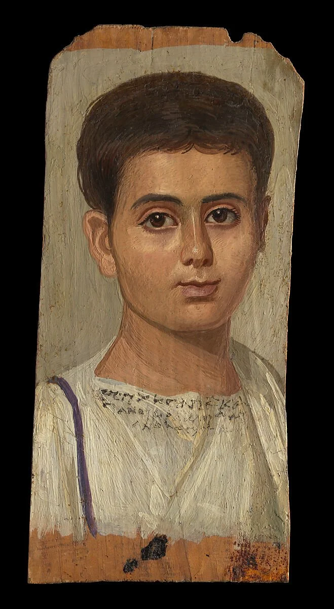 Another Fayum Mummy Portrait, Metropolitan Museum.